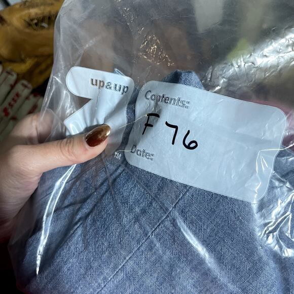 GAP Women's Mid Rise Linen Blend Wide-Leg Pull-On Pants Blue -‎ Size 2 - Picture 12 of 12